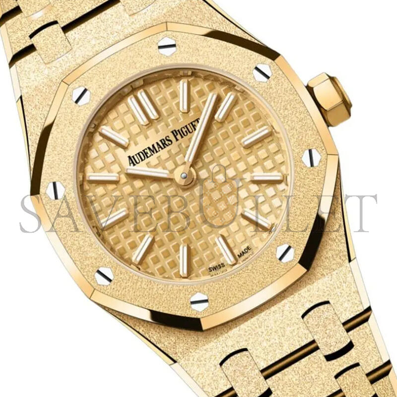 AUDEMARS PIGUET ROYAL OAK MINI FROSTED 23MM 67630BA.GG.1312BA.01 AUDEMARS PIGUET ROYAL OAK MINI FROSTED 23MM 67630BA.GG.1312BA.01